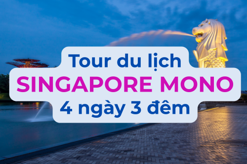 Du Lịch Singapore Shopping 4 Ngày 3 Đêm Bay Vietjet Air